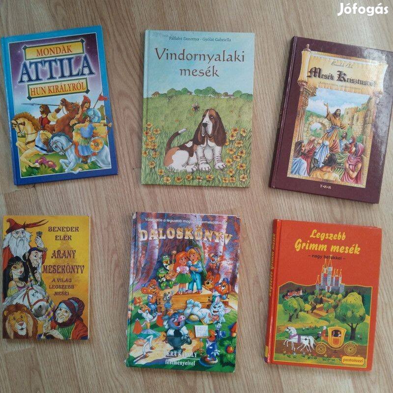 Vintage mese könyvek újszerű állpaotban