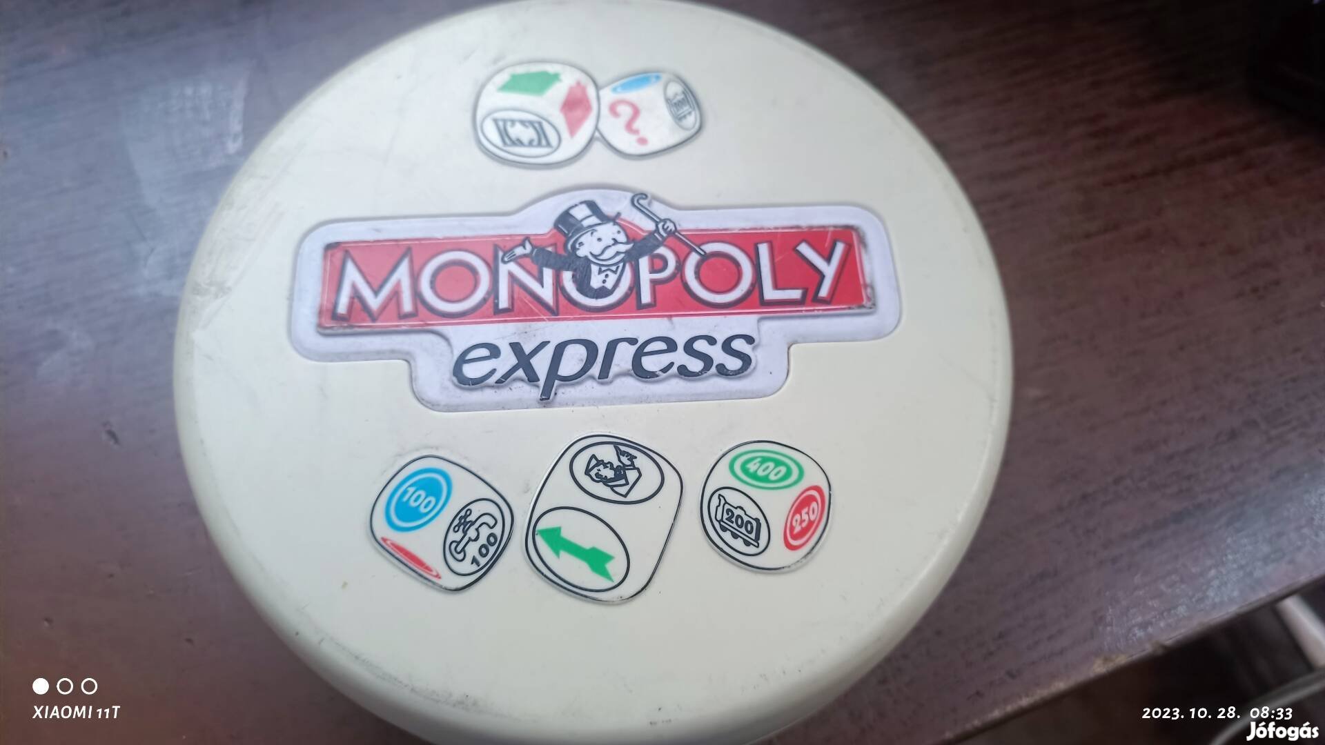 Vintage monopoly expressz társasjáték ritkaság. Posta 