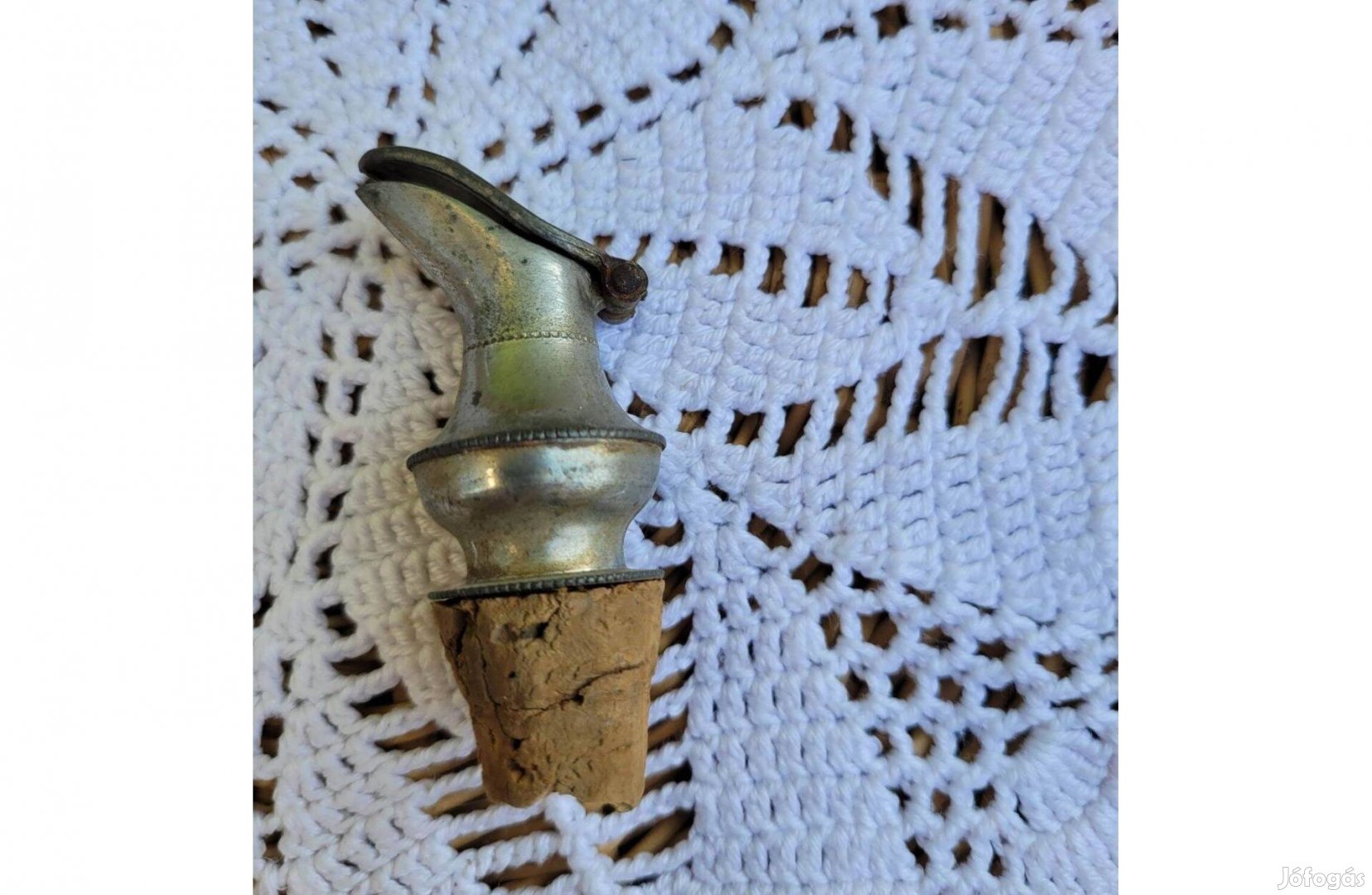 Vintage ón palack dugó parafa alappal