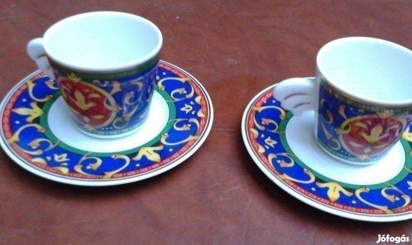 Vintage porcelán kávés csésze új 2 db