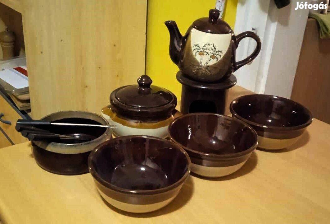 Vintage retro kerámia edények