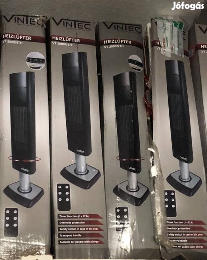 Vintec ventilátoros fűtő Güde