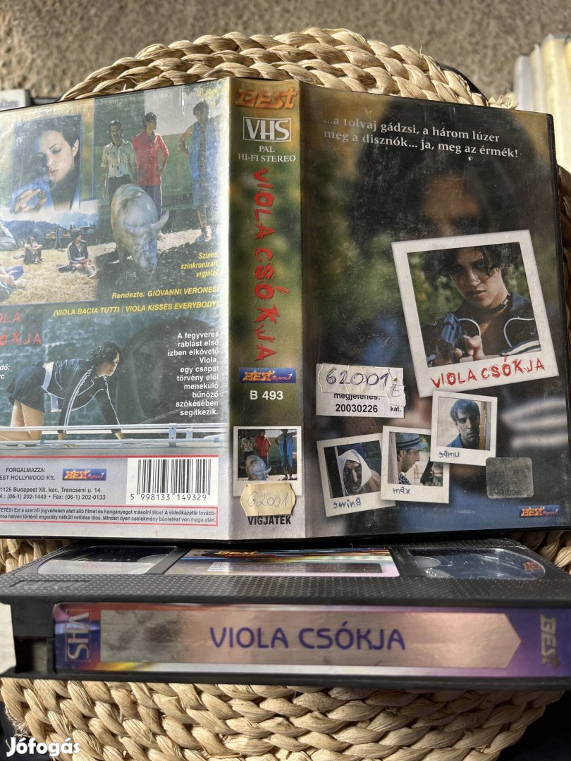 Viola csókja vhs