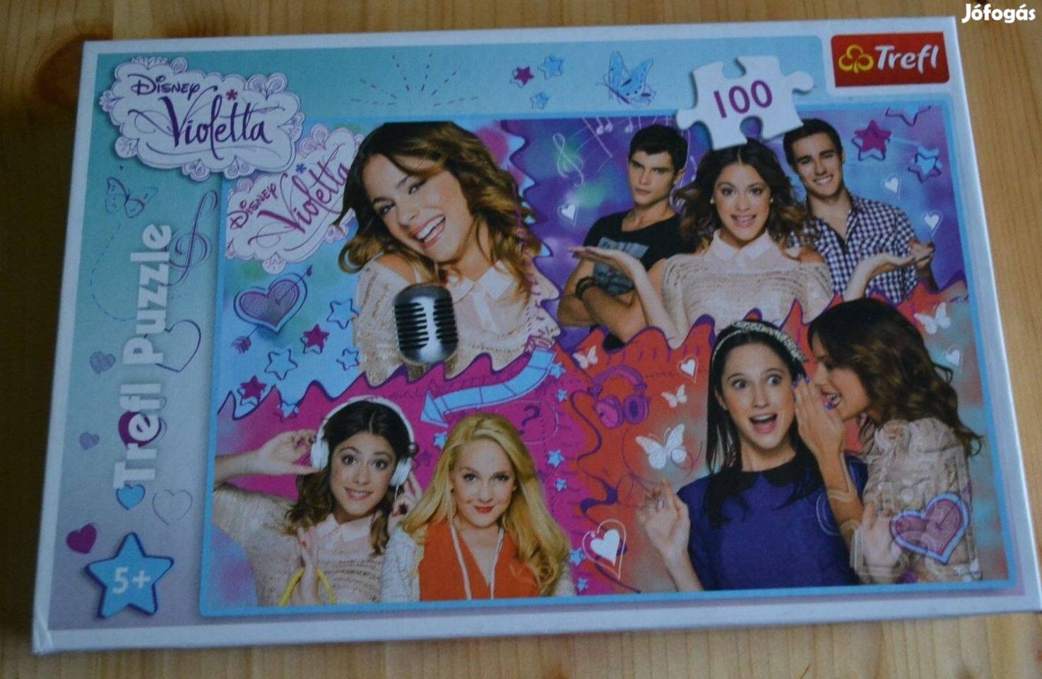 Violetta puzzle 100db Disney kirakó Trefl puzzle új állapot