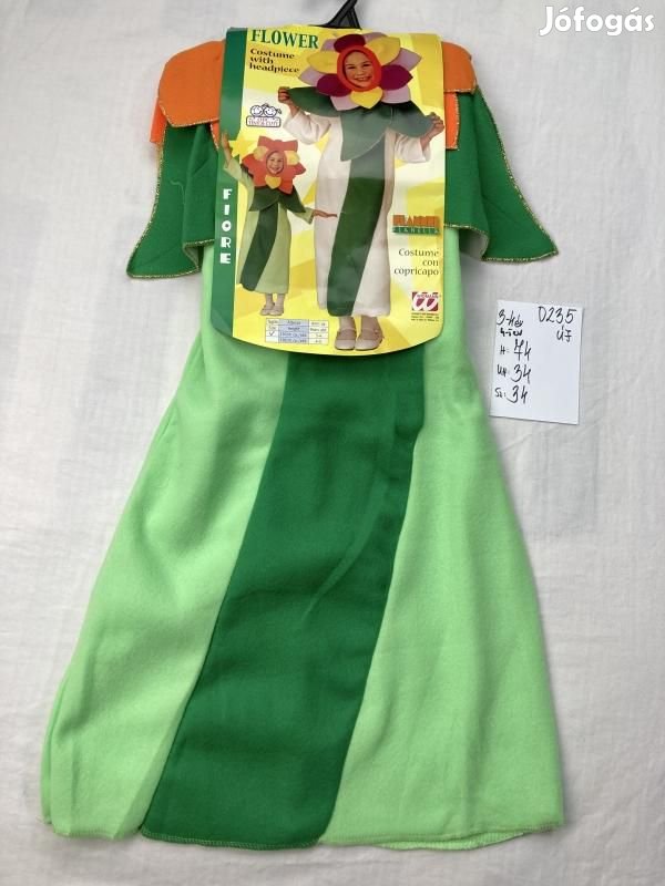 Virág jelmez, új D235