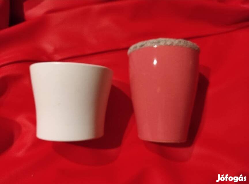 Virág kaspó 2db+2mini