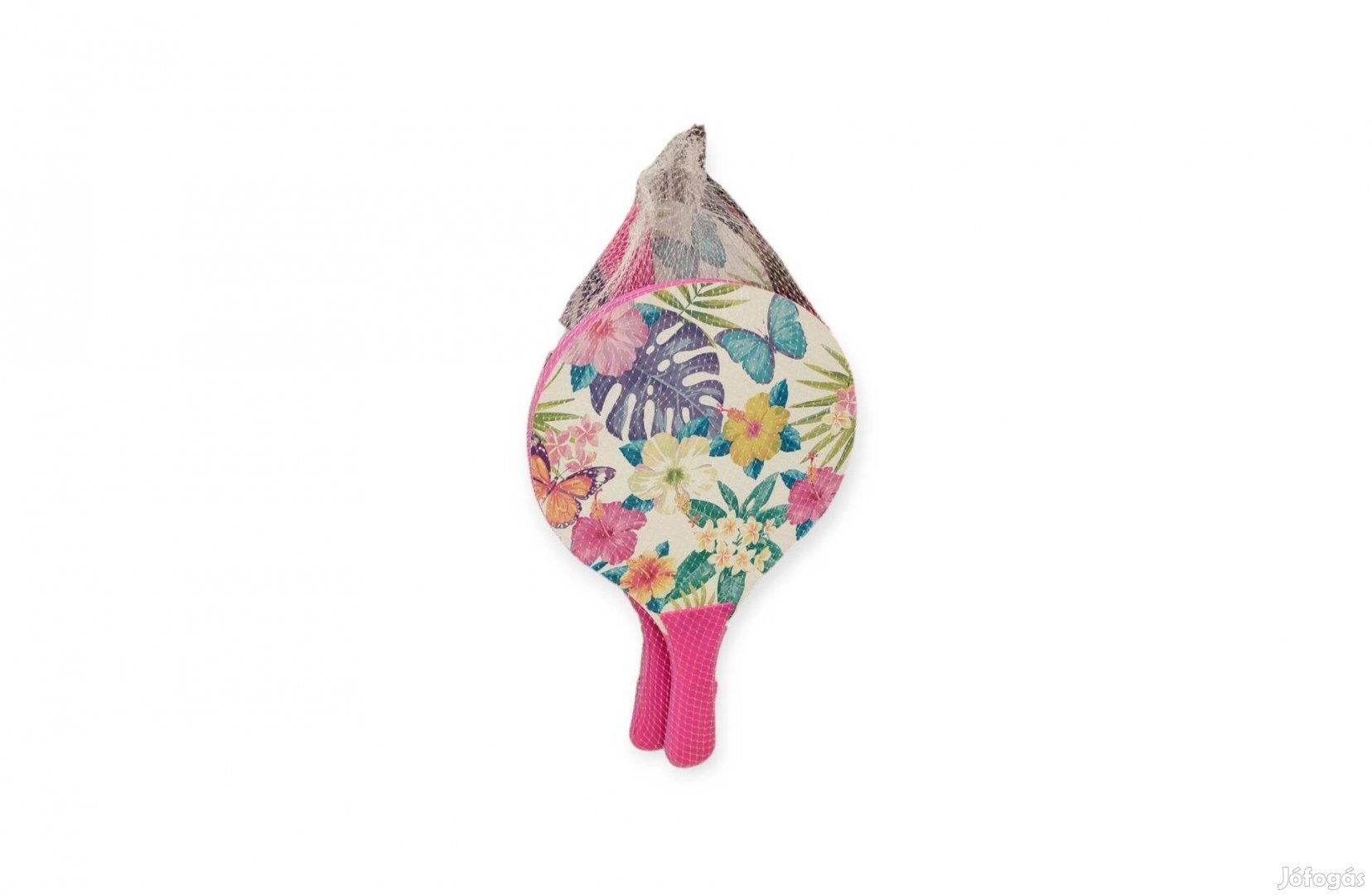 Virág mintás Ping-Pong készlet labdával