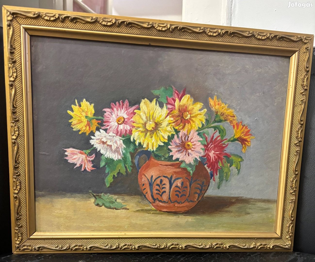 Virágcsendélet olaj, vászon