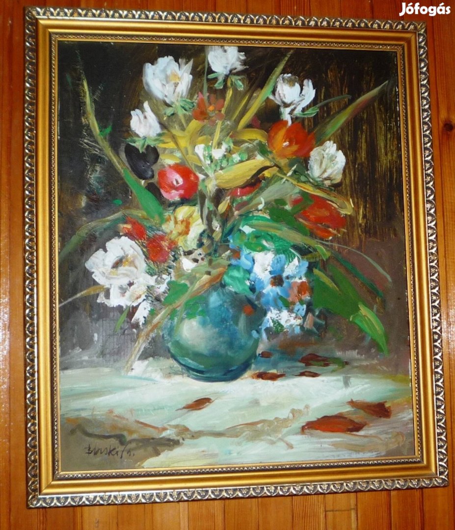 Virágcsokor festmény