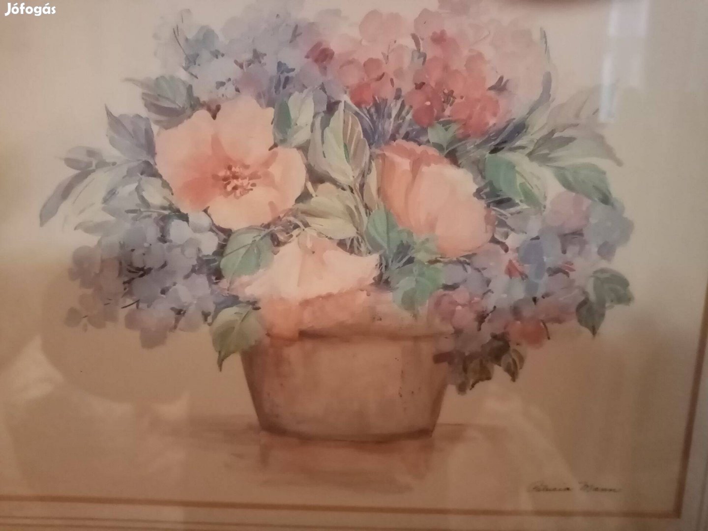 Virágcsokor kaspóban -Patricia Mann