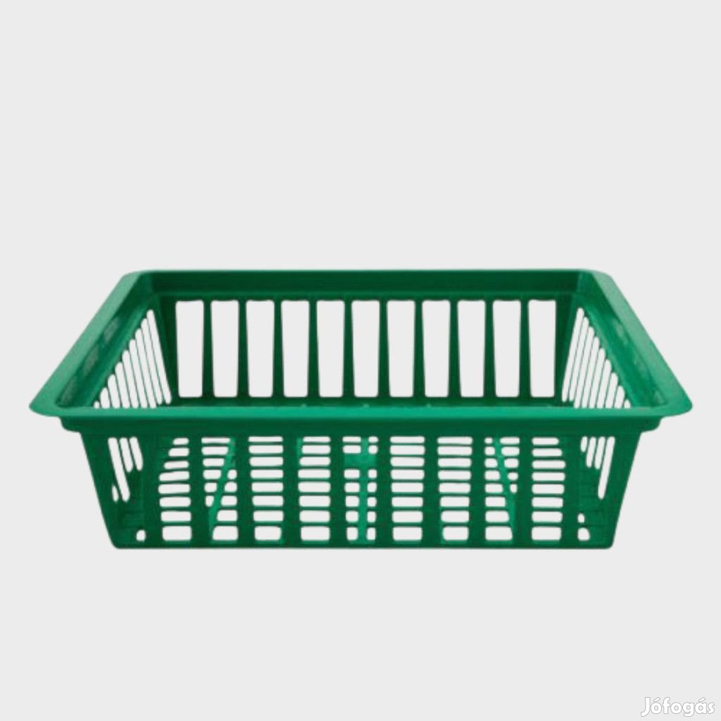 Virághagyma ültető kosár szögletes