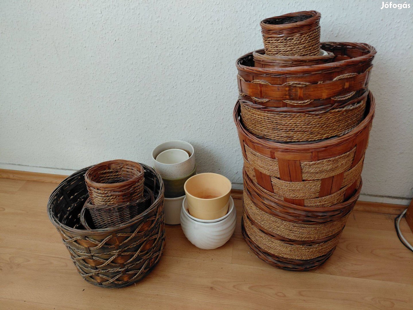 Virágkaspók eladók