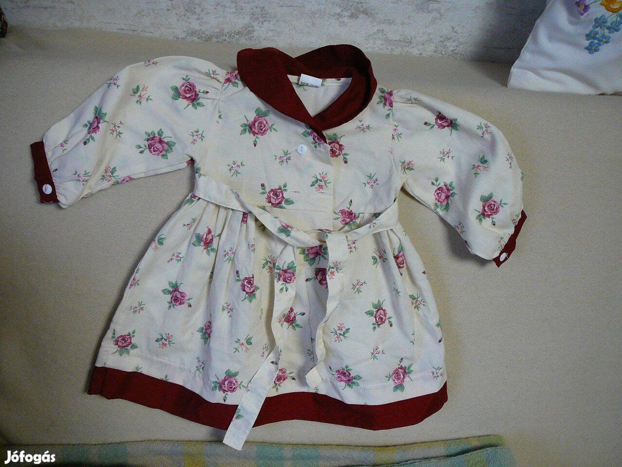 Virágmintás kislány ruha