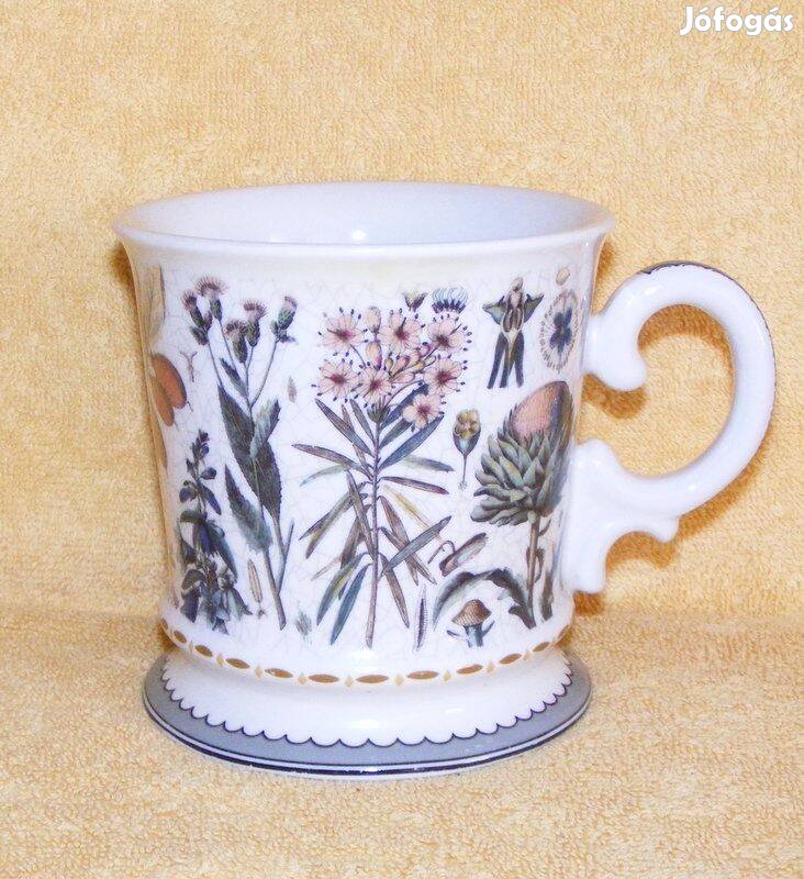 Virágos porcelán bögre Kurt hammer