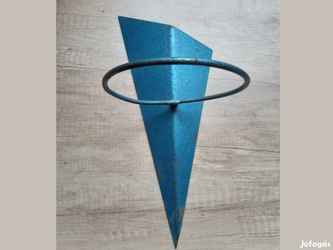 Virágtartó - kék - eladó