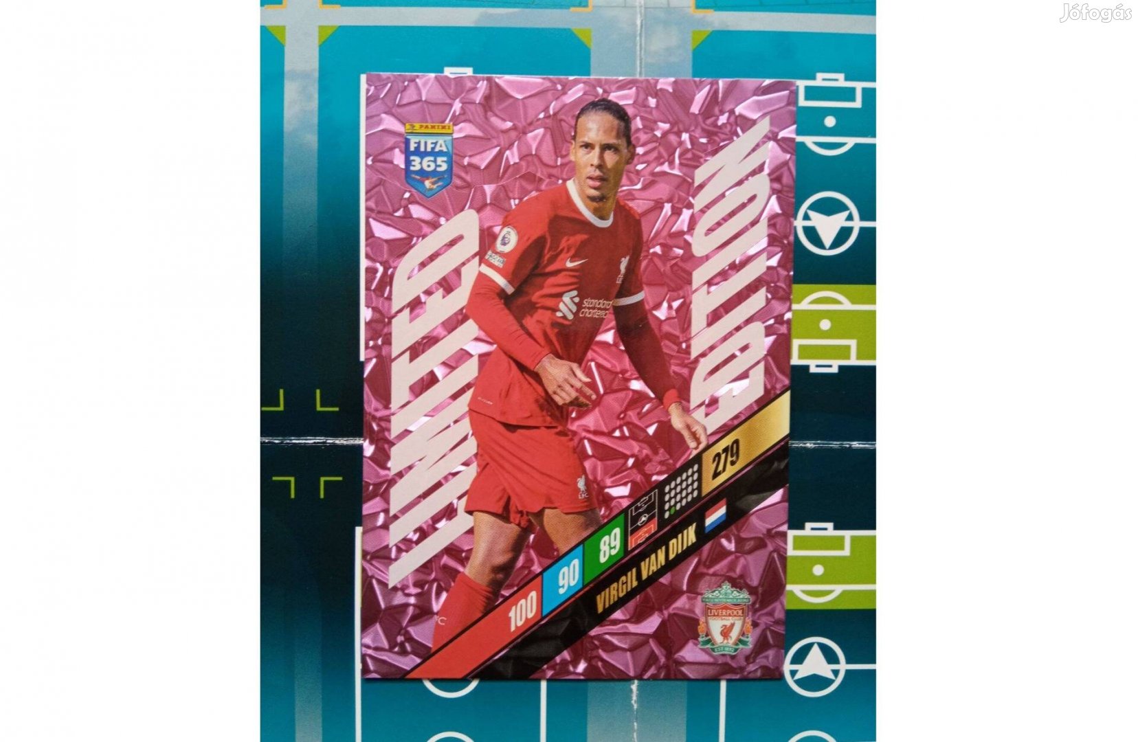 Virgil van Dijk Fifa 365 2024 XXL Limited focis kártya