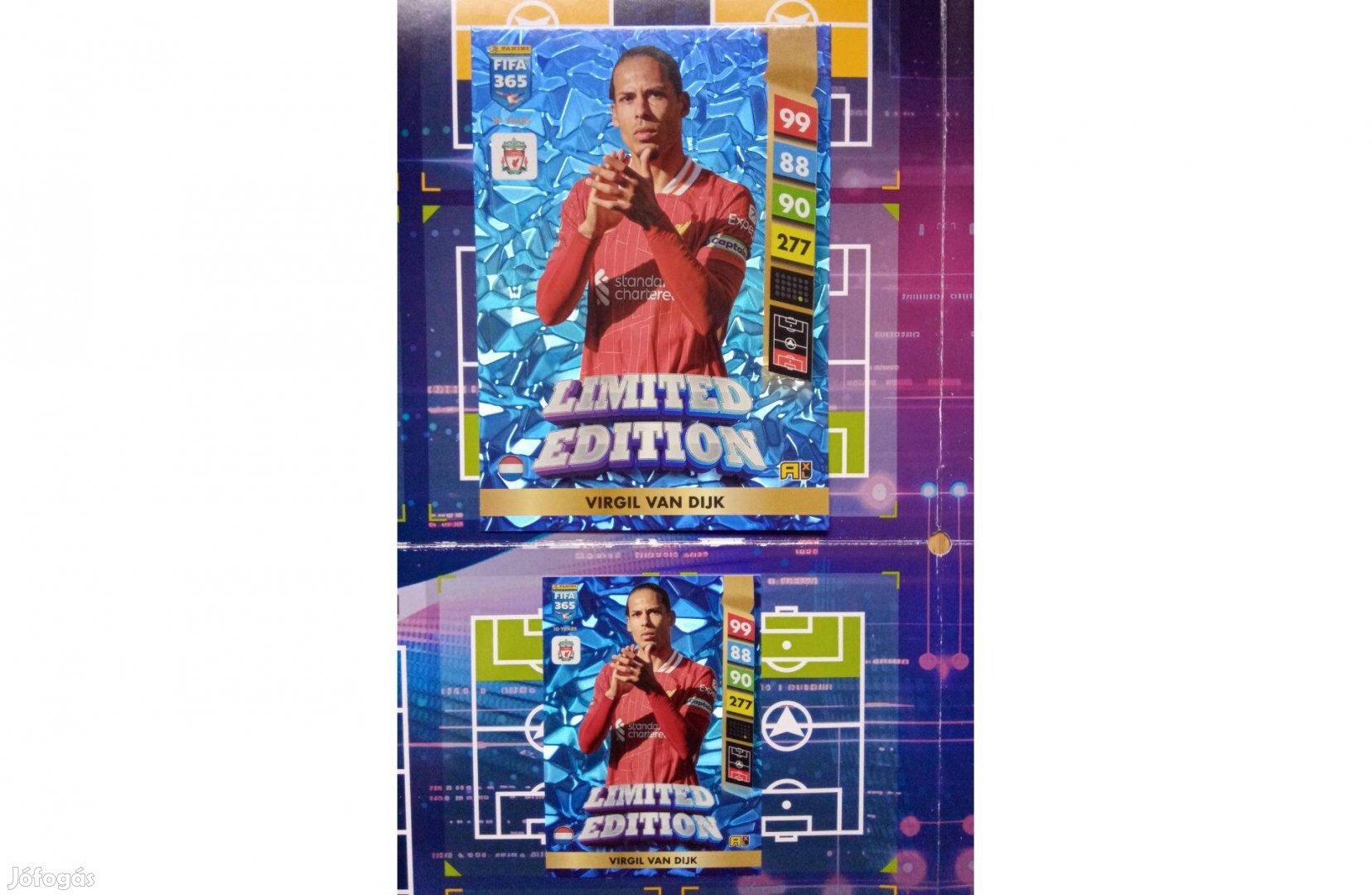 Virgil van Dijk (Liverpool) Fifa 365 2025 XXL Limited focis kártya