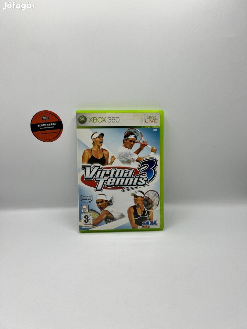 Virtua Tennis 3 - Xbox 360 játék, használt