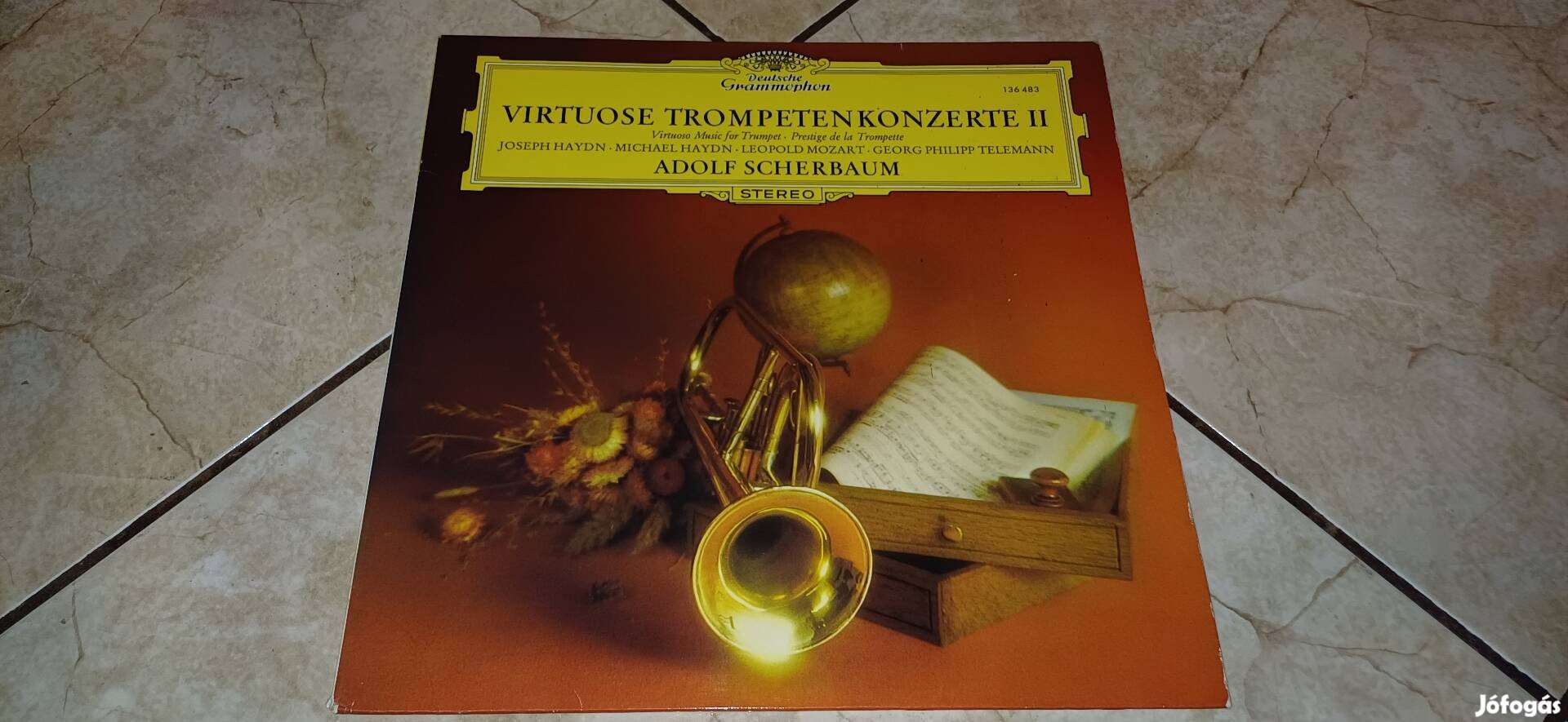 Virtuose Trompeten bakelit lemez