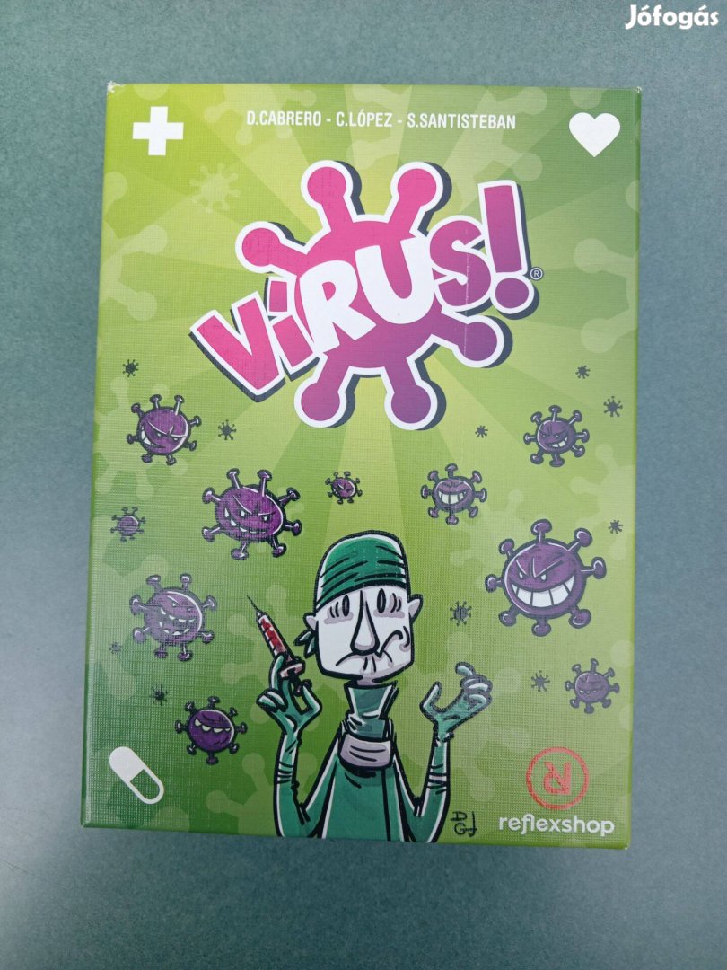 Vírus a legragályosabb családi kártyajáték 8+