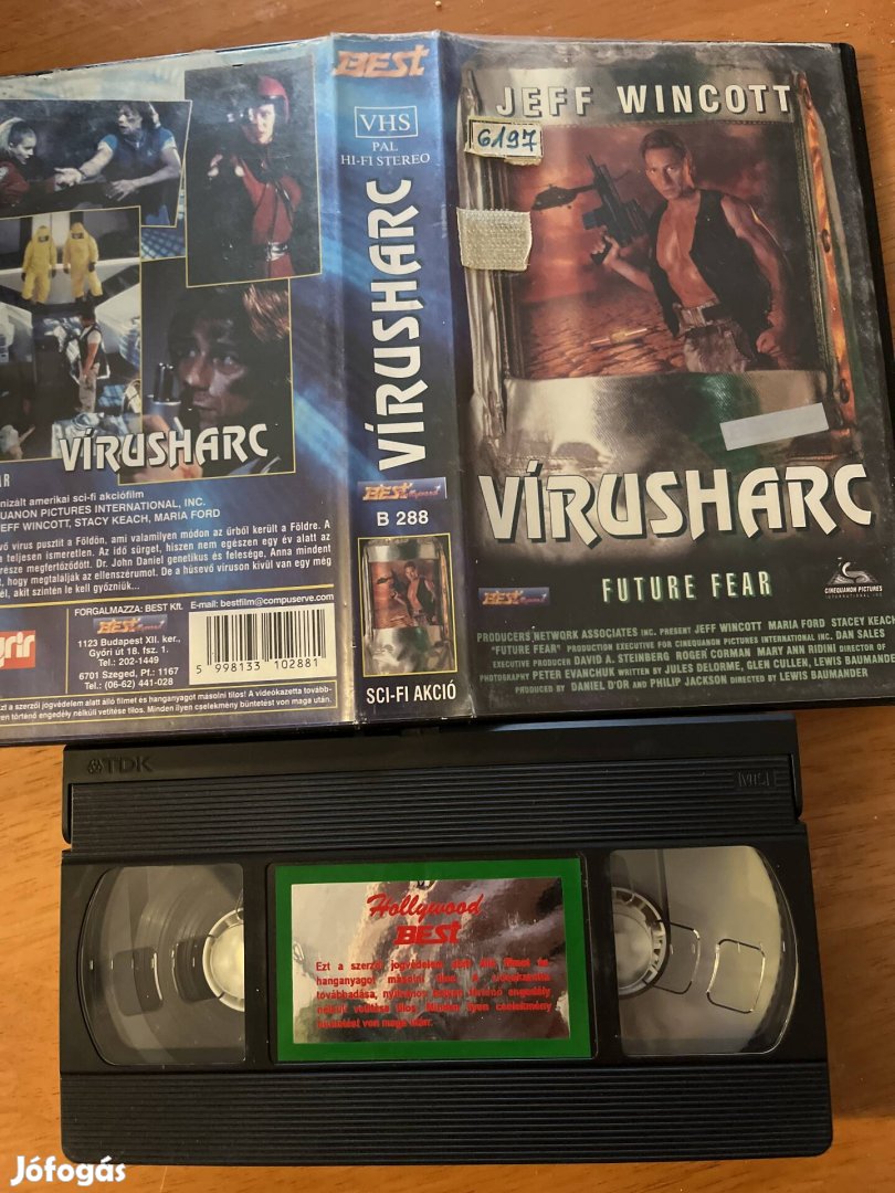 Vírusharc vhs. 