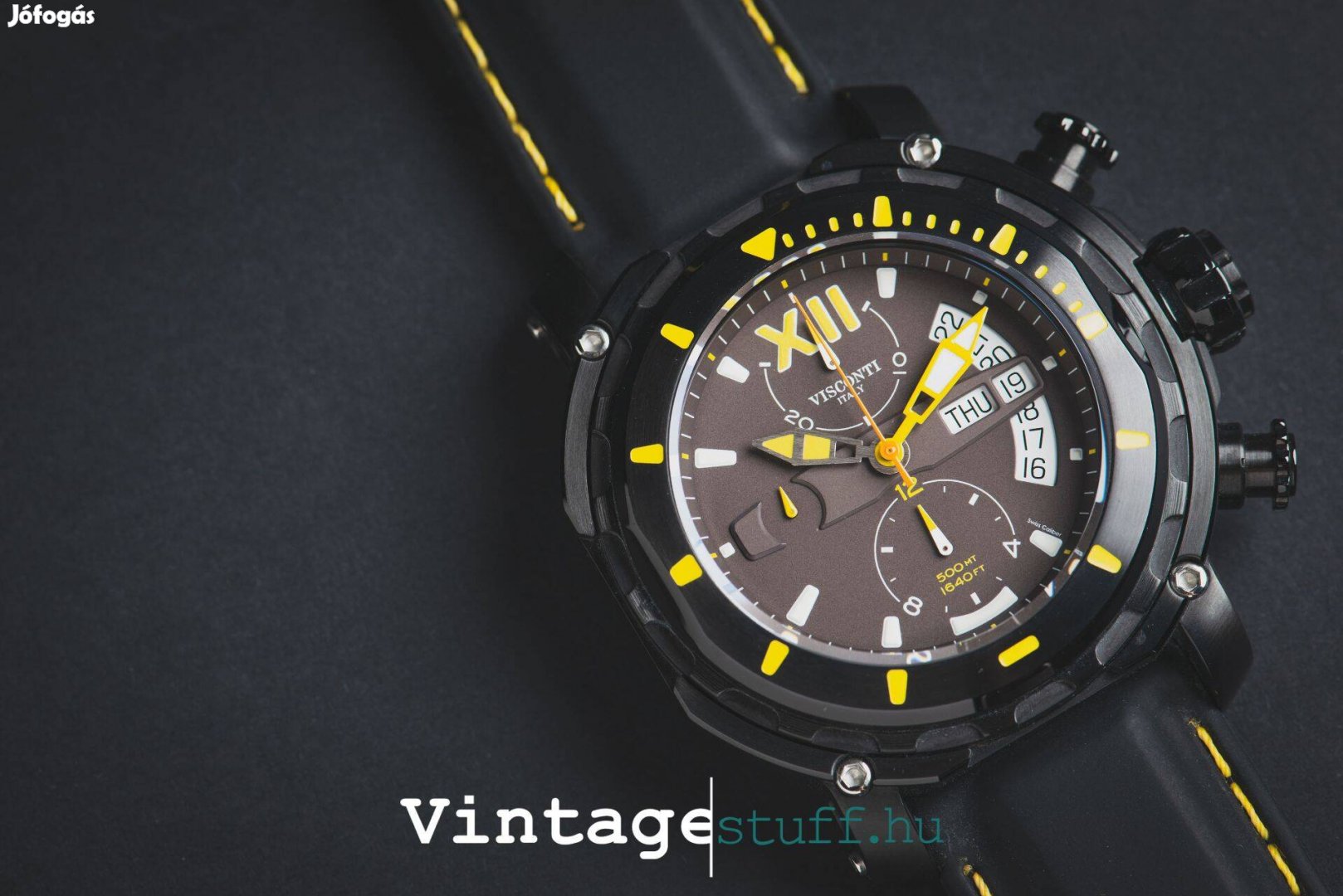 Visconti Italy Full Dive Chronograph 500M Panerai Breitling Hublot