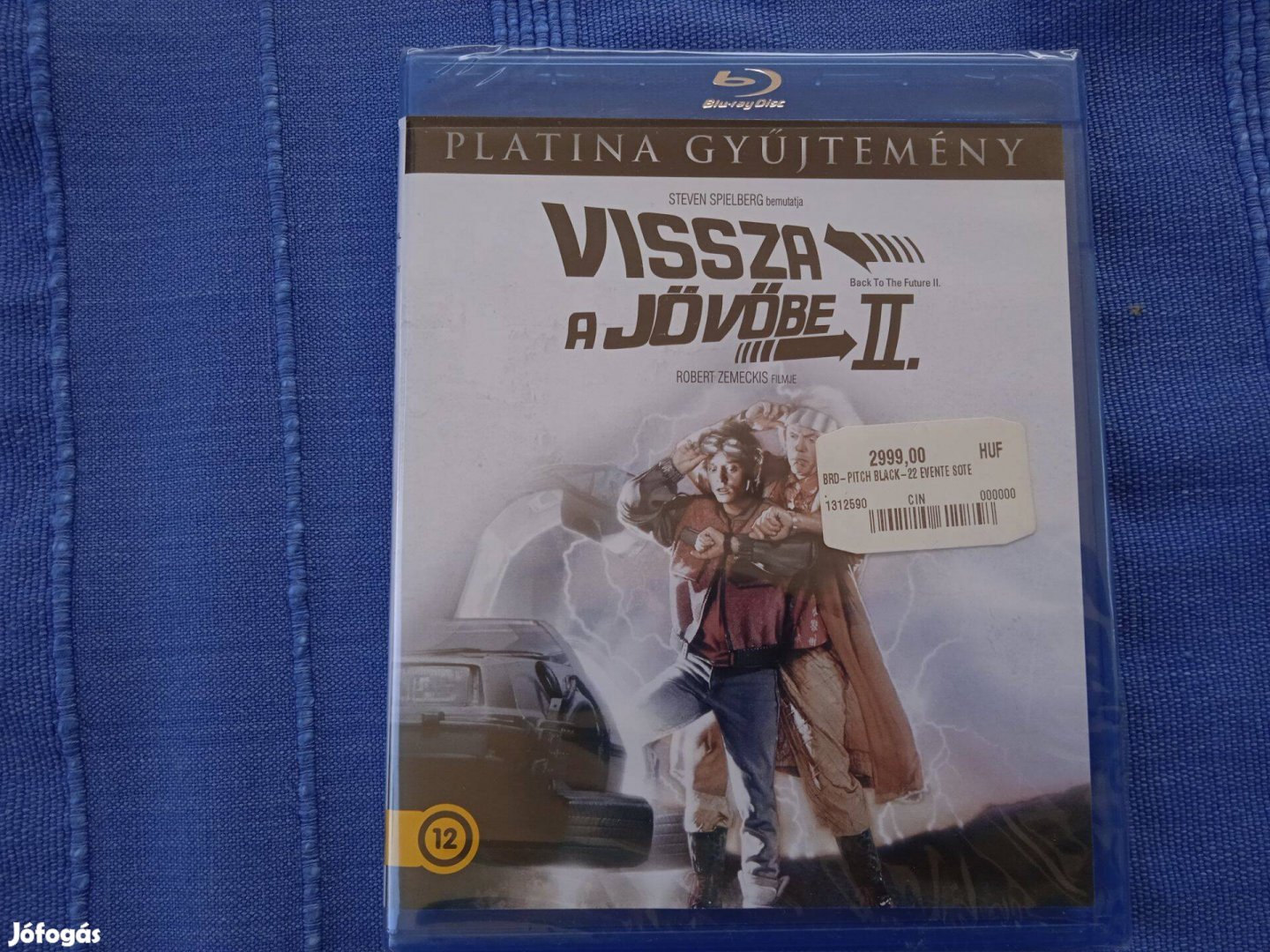 Vissza a jövőbe 2 - eredeti, bontatlan blu-ray