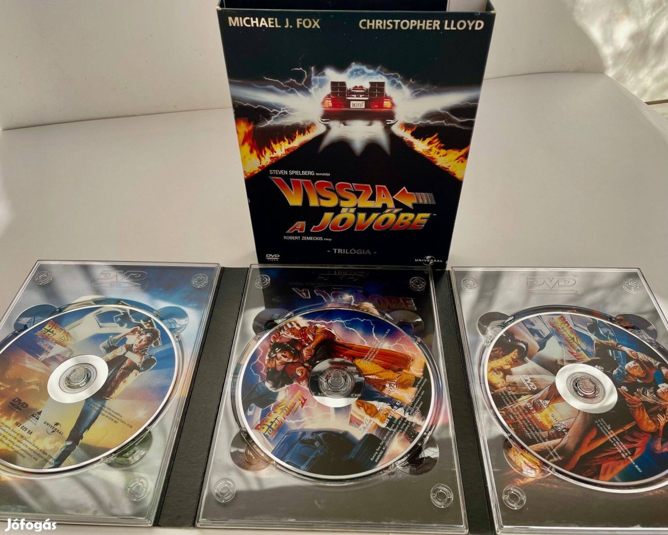 Vissza a jövőbe trilógia - 3 DVD