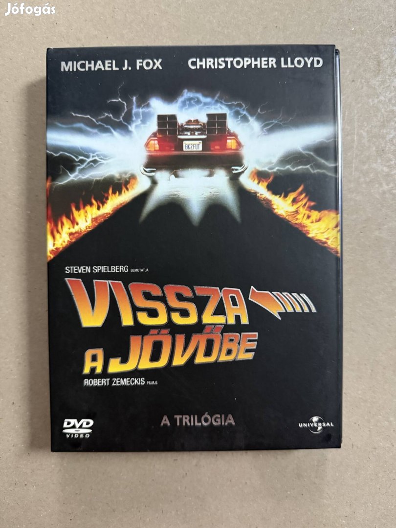 Vissza a jövőbe trilógia dvd