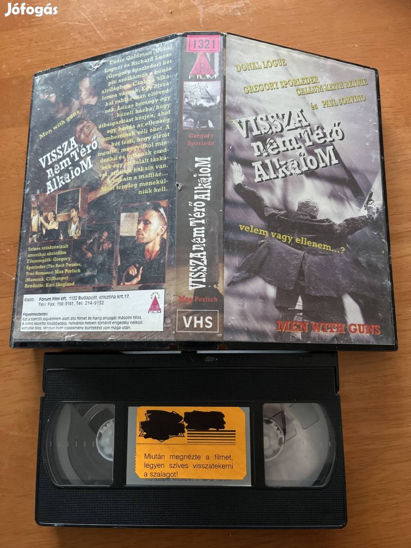 Vissza nem térő alkalom vhs