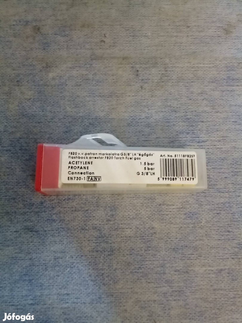 Visszaégésgátló acetilénhez, propánbutánhoz, Iweld 