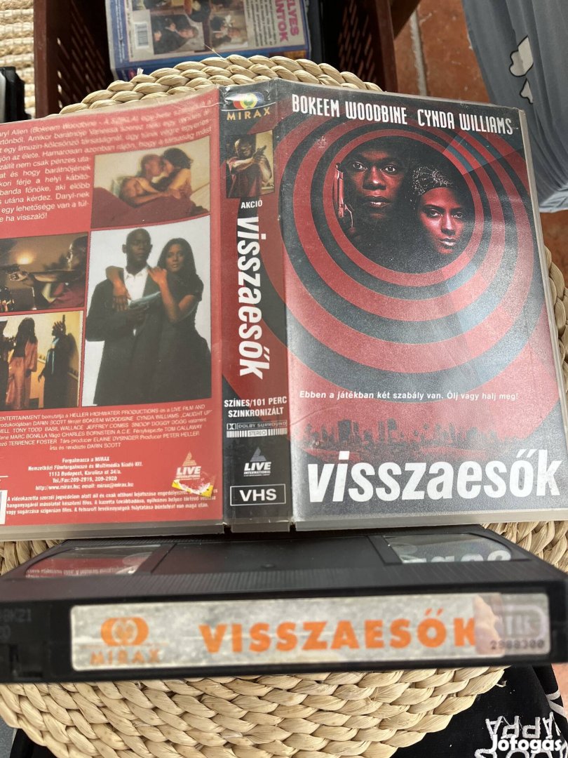 Visszaesők vhs. 