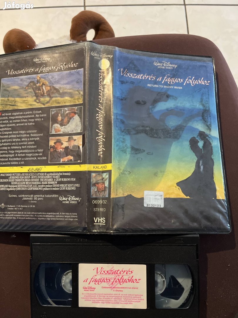 Visszatérés a fagyos folyóhoz kaland vhs