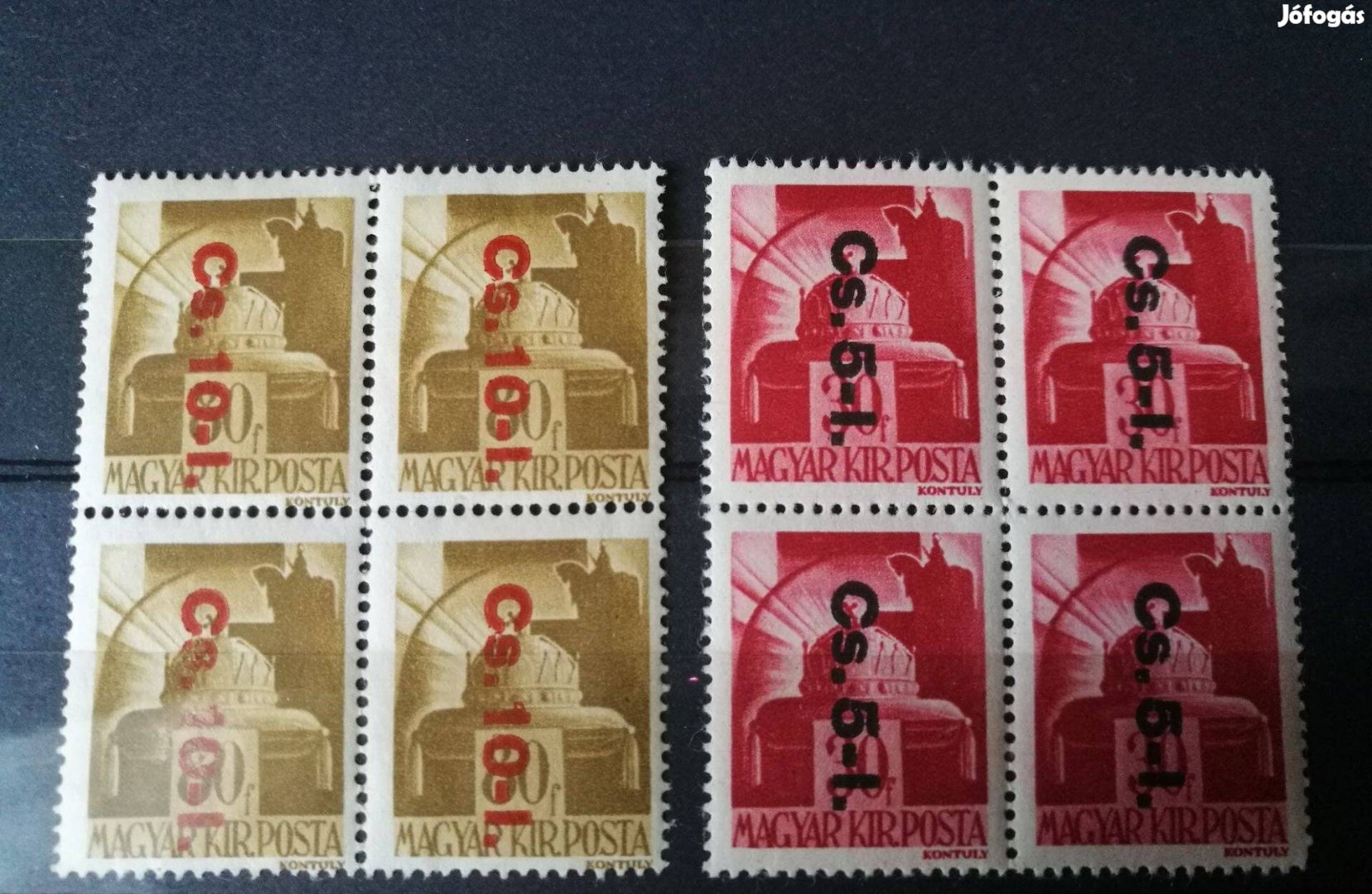 Visszavont csomagbélyegek