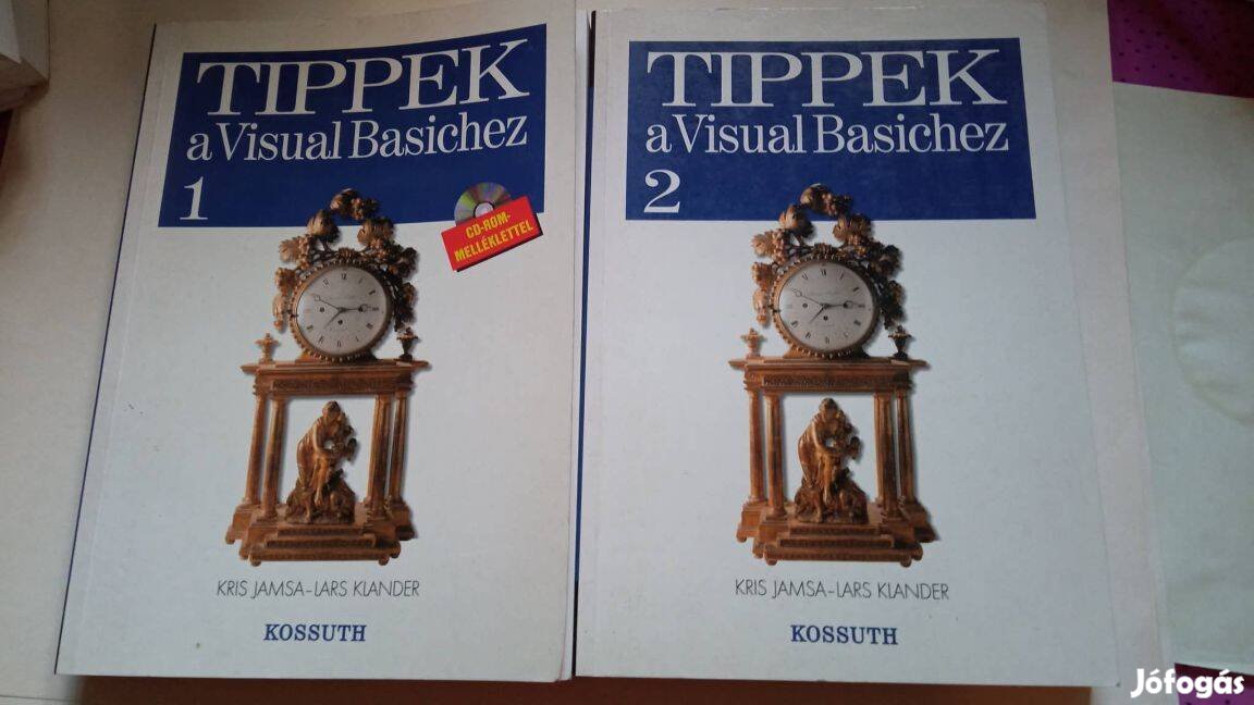Visual Basic tippek 1-2 cd nélkül 600 Ft