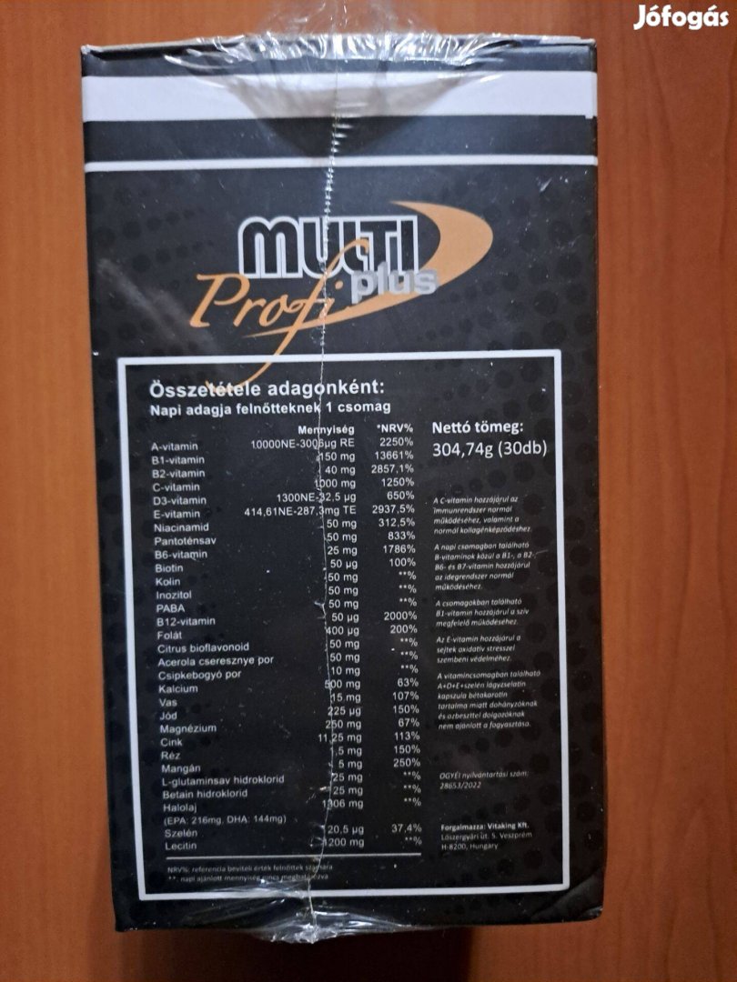 Vitaking Multi Plus Profi Vitamincsomag (30 Csomag)