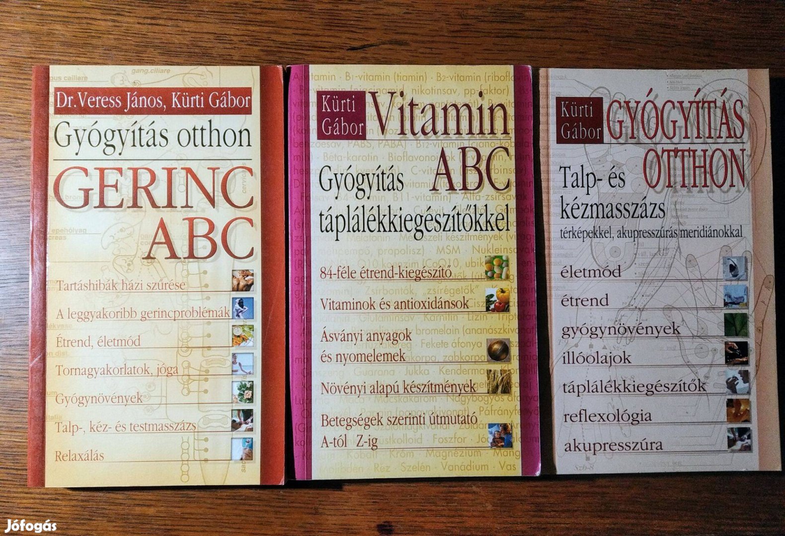 Vitamin ABC Gerinc ABC Talp és kéz masszázs Kürti Gábor
