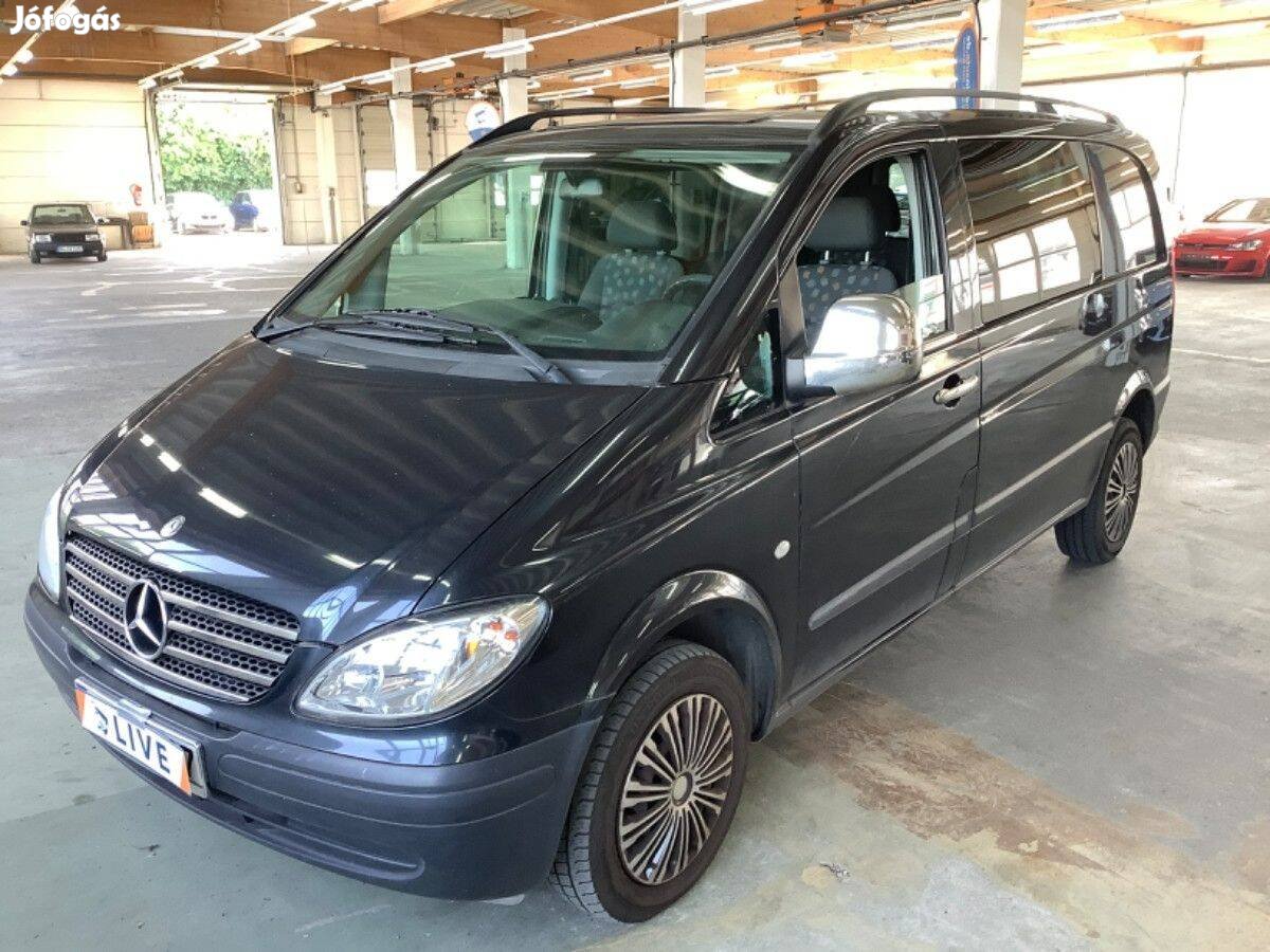 Vito 5 személyes kisteher kisbusz kiadó bérlés nagy raktér