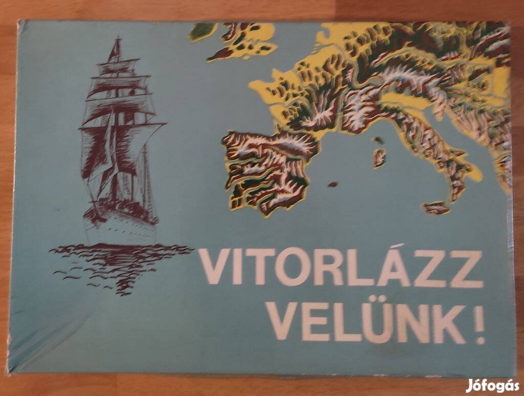 Vitorlázz velünk! Retro társasjáték a 80 -as évekből