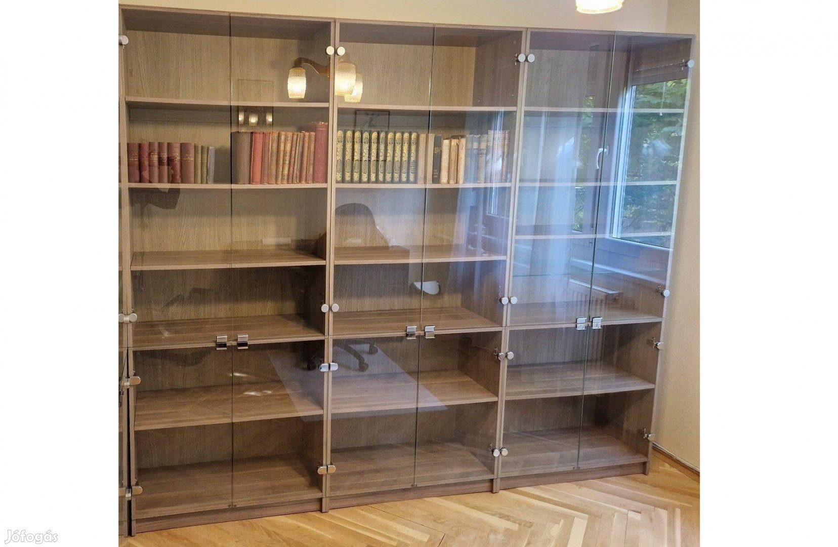 Vitrines szekrénysor (3 részes)