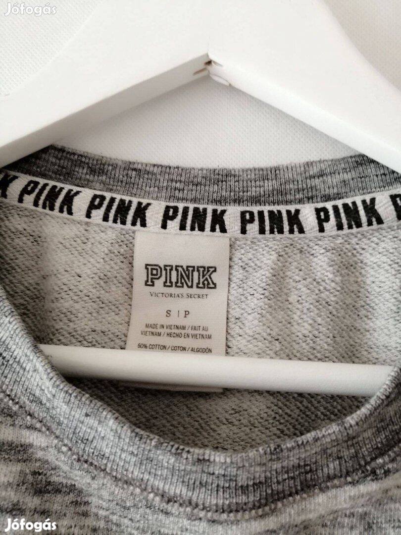Vitroria Secret pink női pamut pulóver S