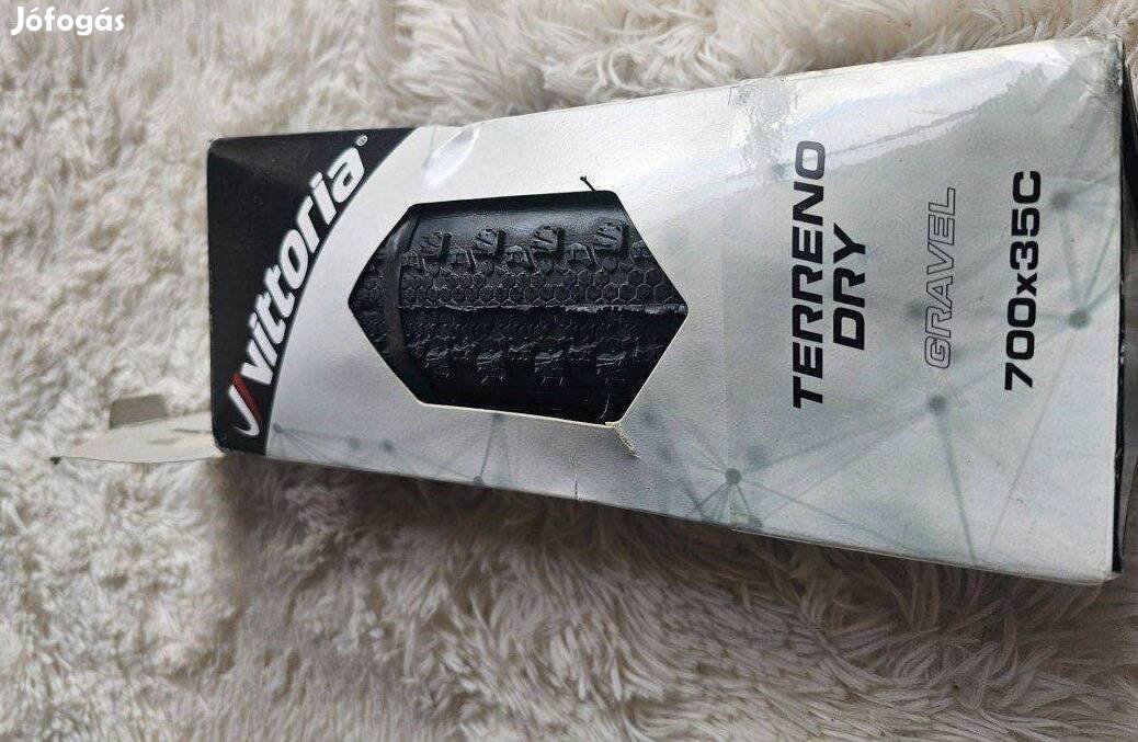 Vittoria Gravel Terreno Dry 700x35C gumi új dobozos