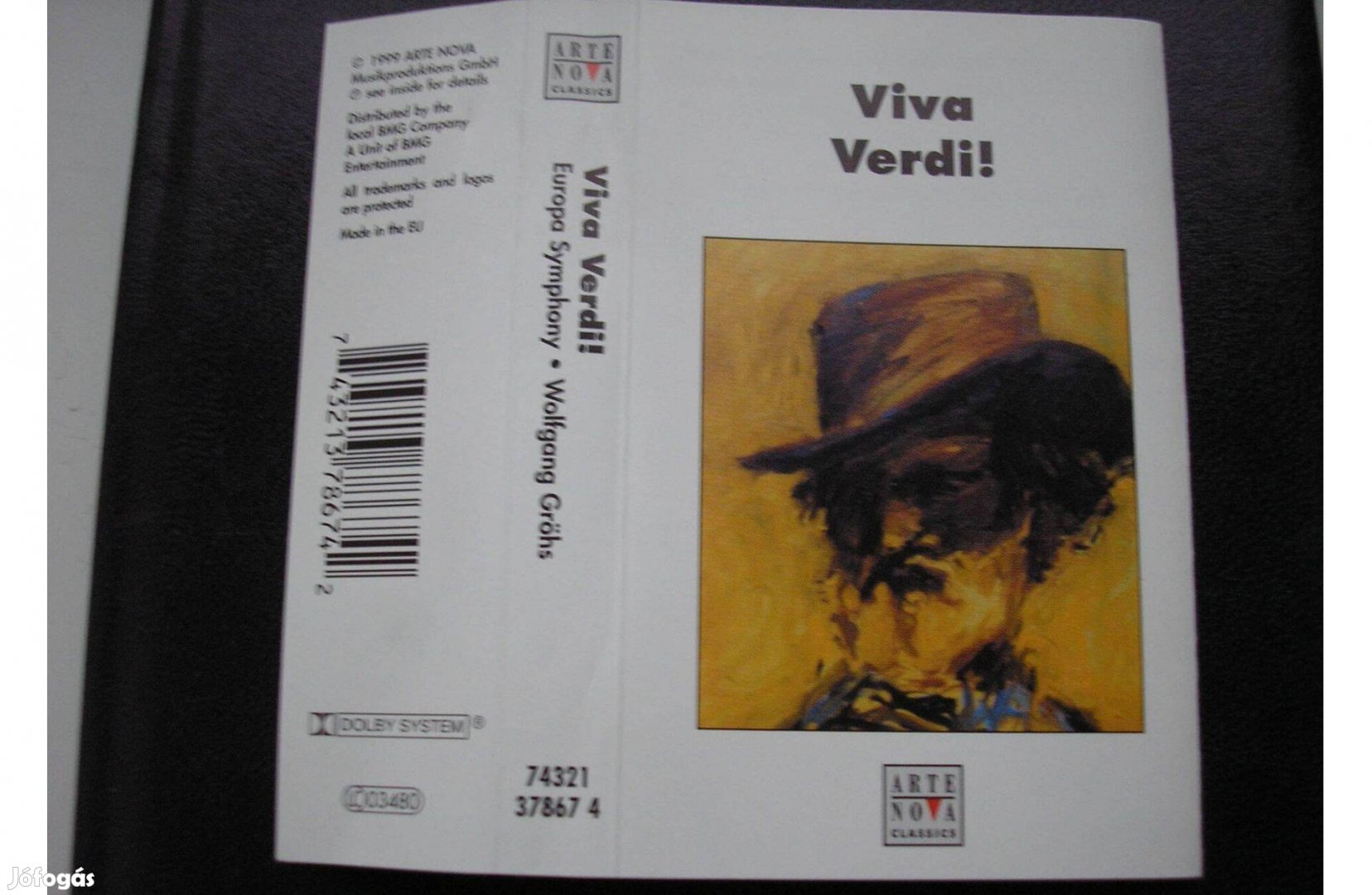 Viva Verdi- gyári műsoros kazetta ,1999 BMG