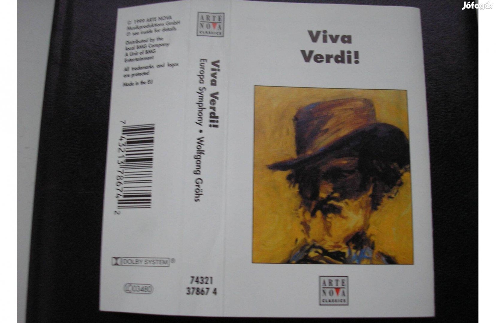 Viva Verdi- gyári műsoros kazetta ,1999 BMG