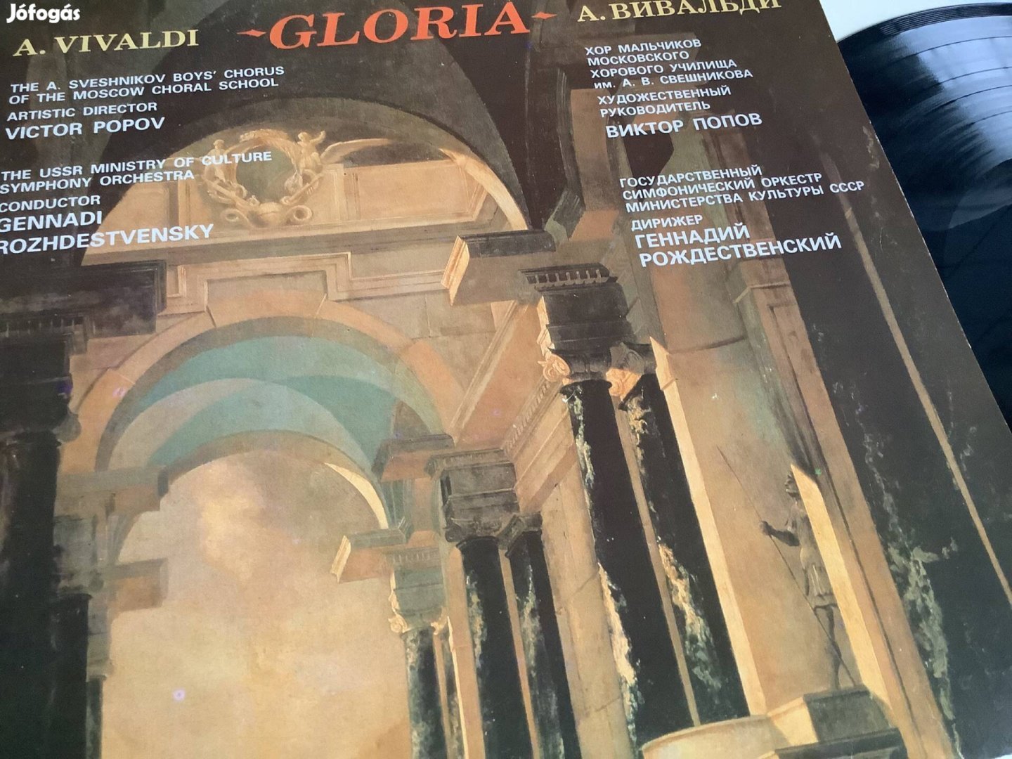 Vivaldi- Gloria bakelit lemez