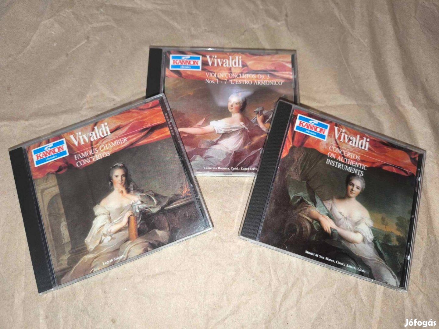 Vivaldi - 3 db CD