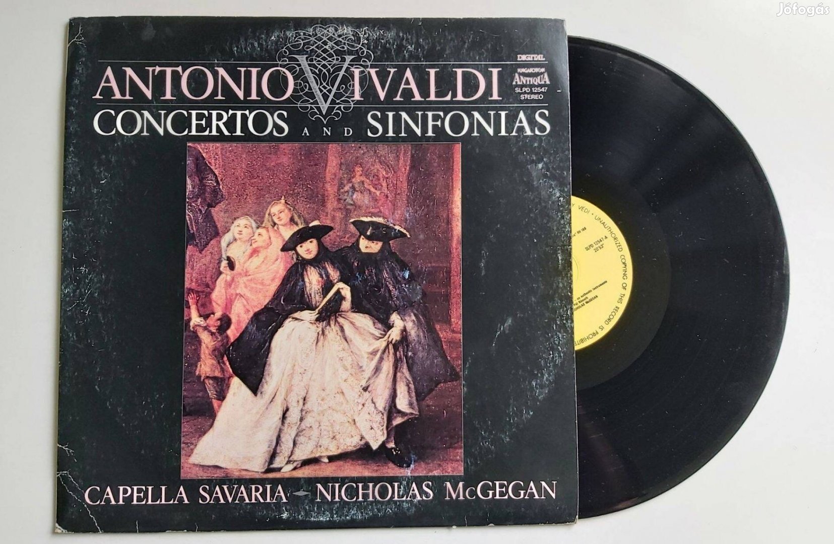 Vivaldi - Capella Savaria, Nicholas Mcgegan - Concertos And Sinfonias