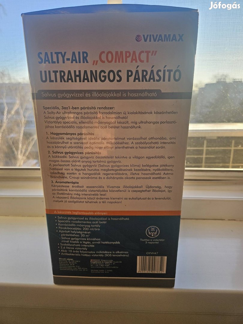 Vivamas Salty-Air Compact párásító