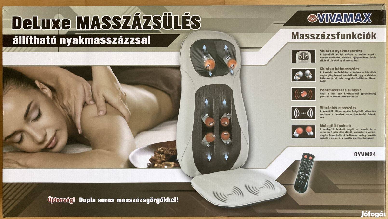 Vivamax Gyvm24 Deluxe masszázsülés