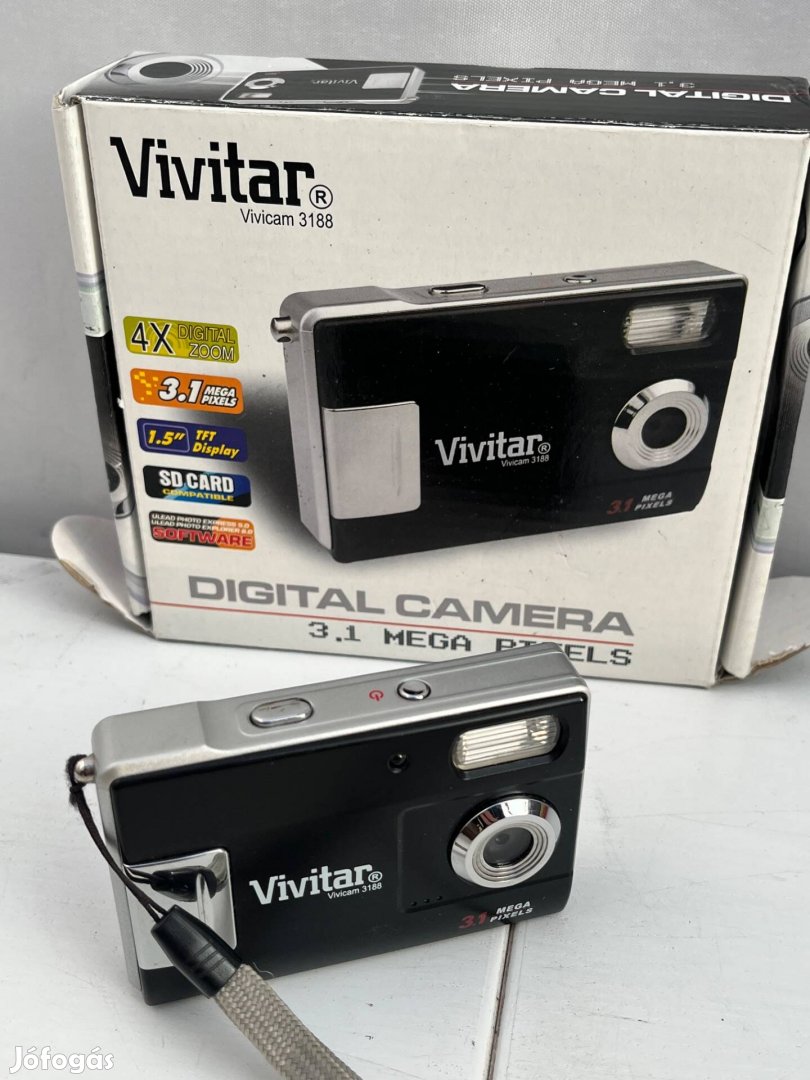 Vivitar 3188 digitális fényképezögép müködik